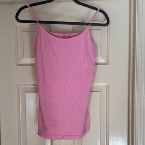 Classic Pink Slim-Strap Camisole